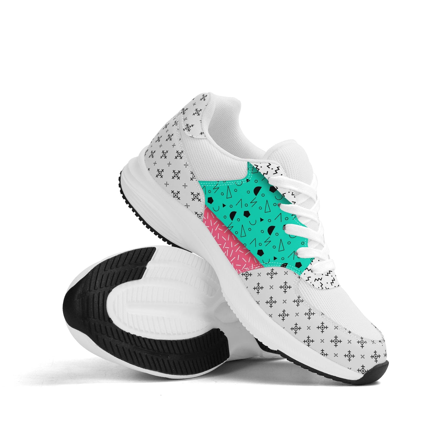 Cross Mint Platform Athletic Shoes