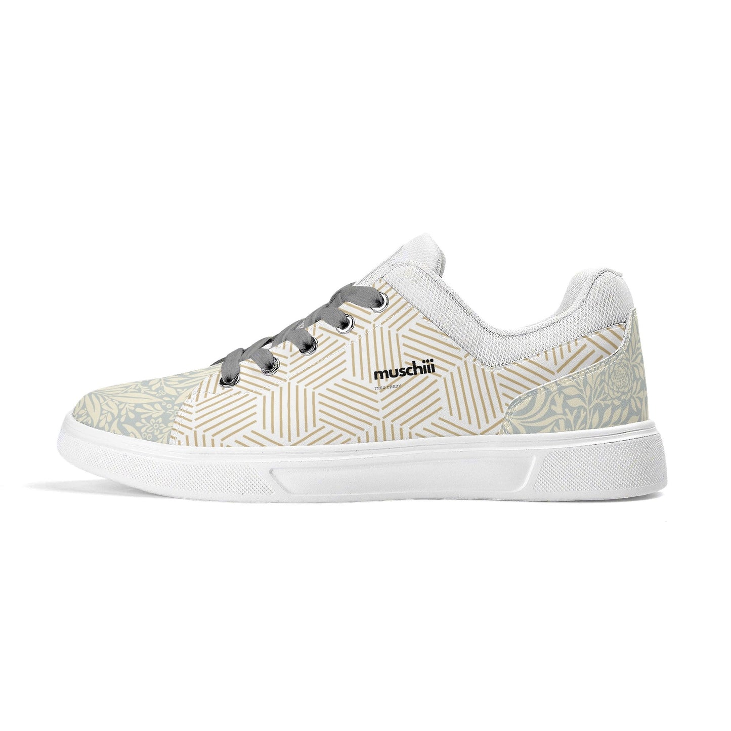 Unisex Lightweight Brand Low Top PU Mesh Sport Shoes