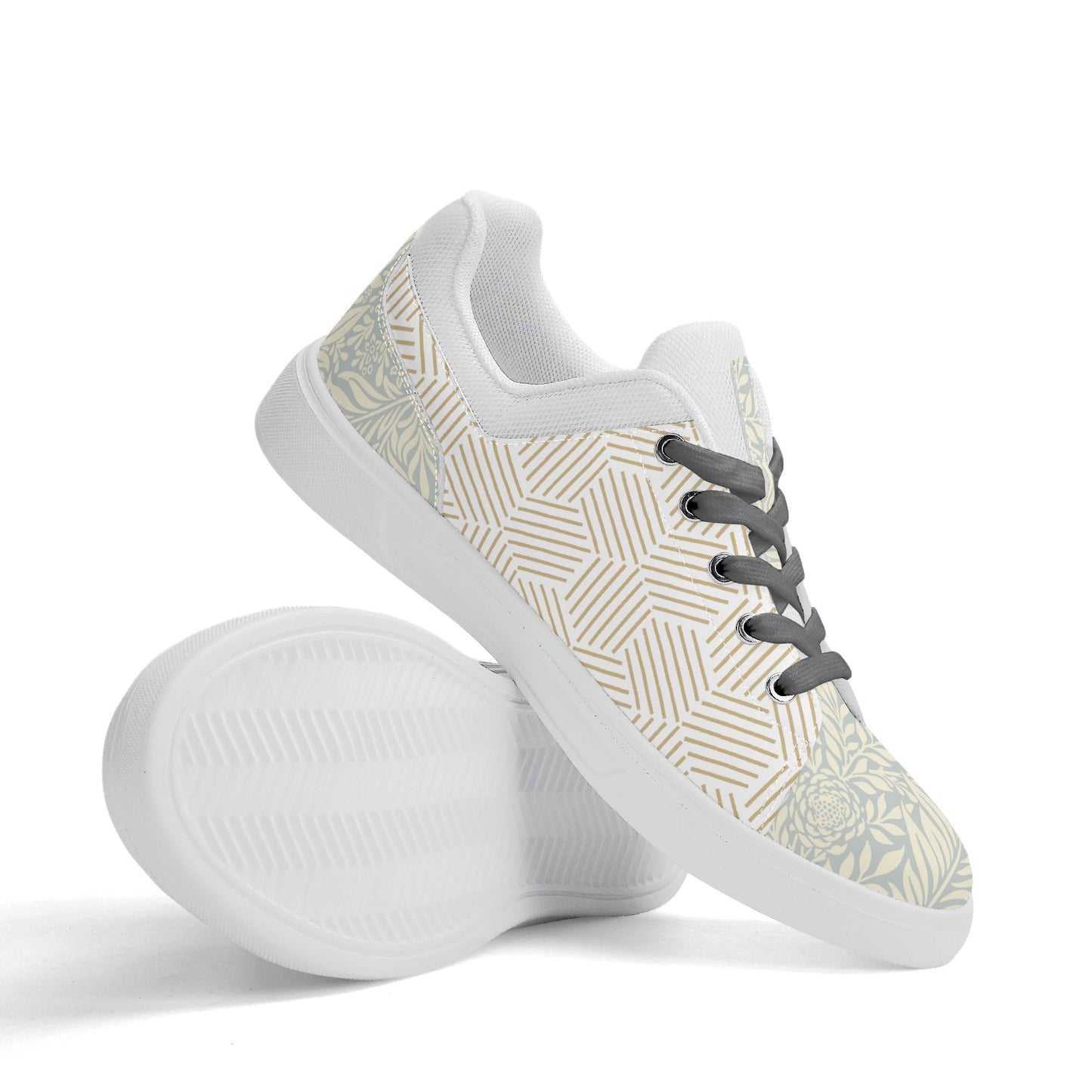 Unisex Lightweight Brand Low Top PU Mesh Sport Shoes