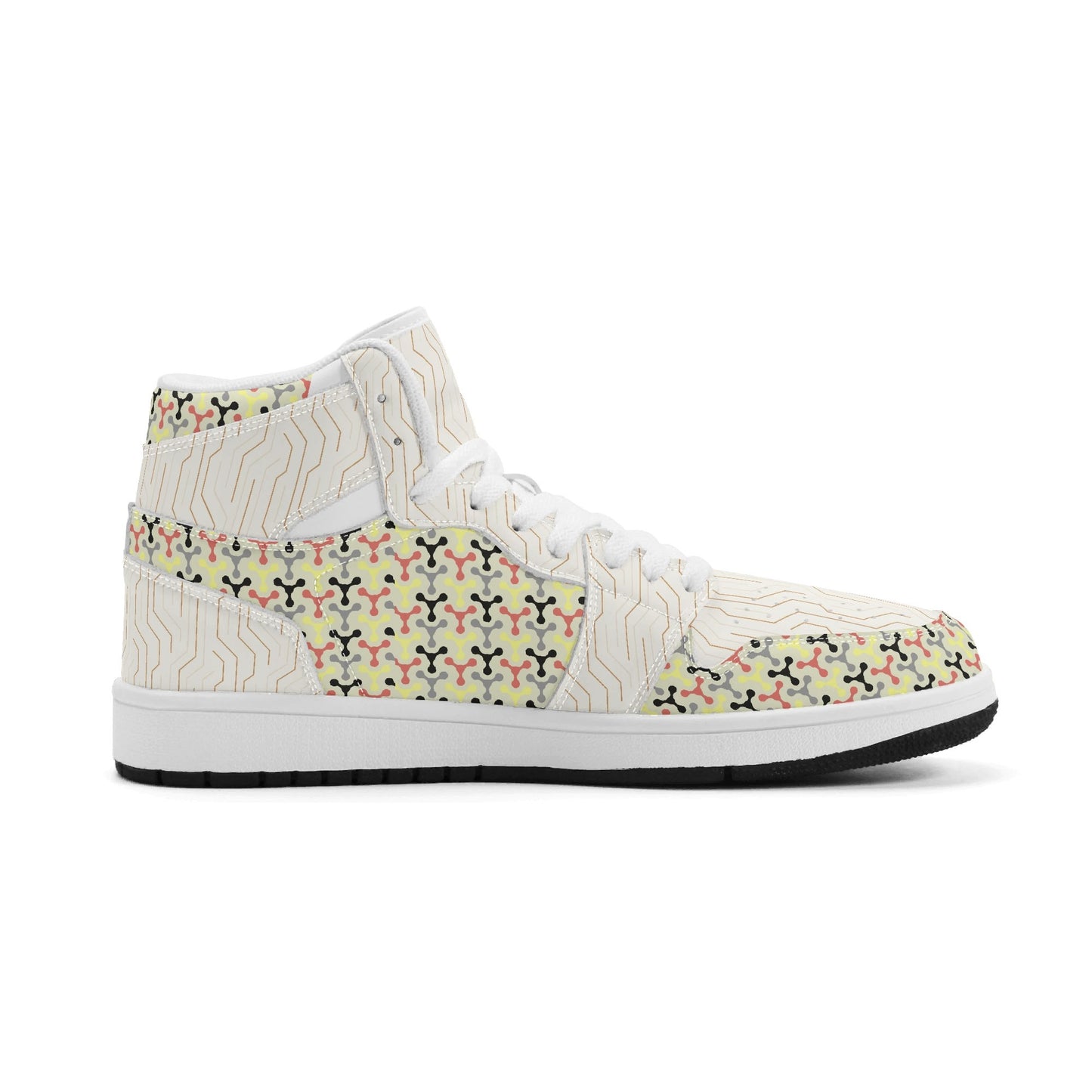 Womens Waterproof PU Leather Sneakers - Chic Retro Style & Comfort