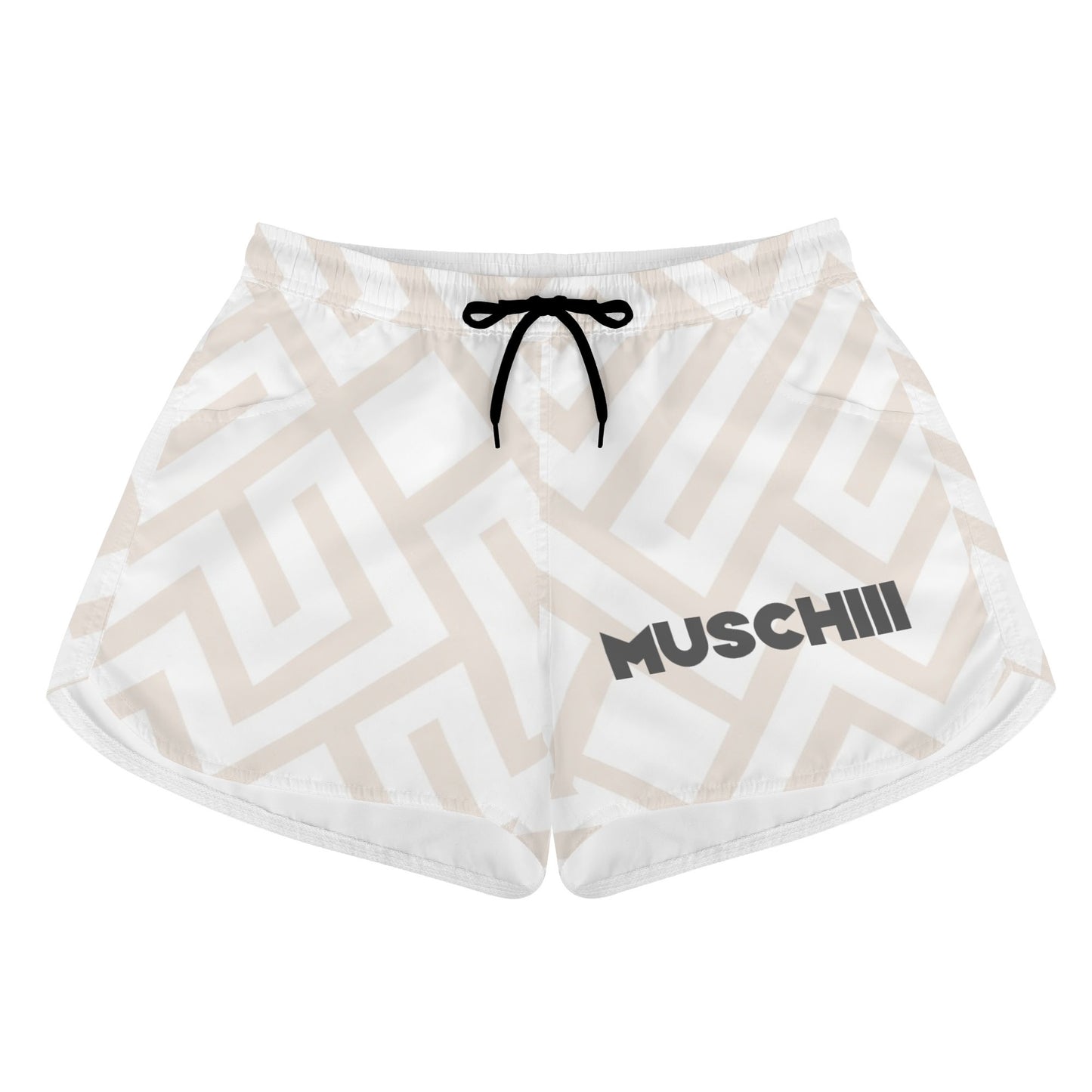 Comfortable Womens Casual Shorts for Beach and Workout - Adjustable Fit, 2-Way Stretch Design