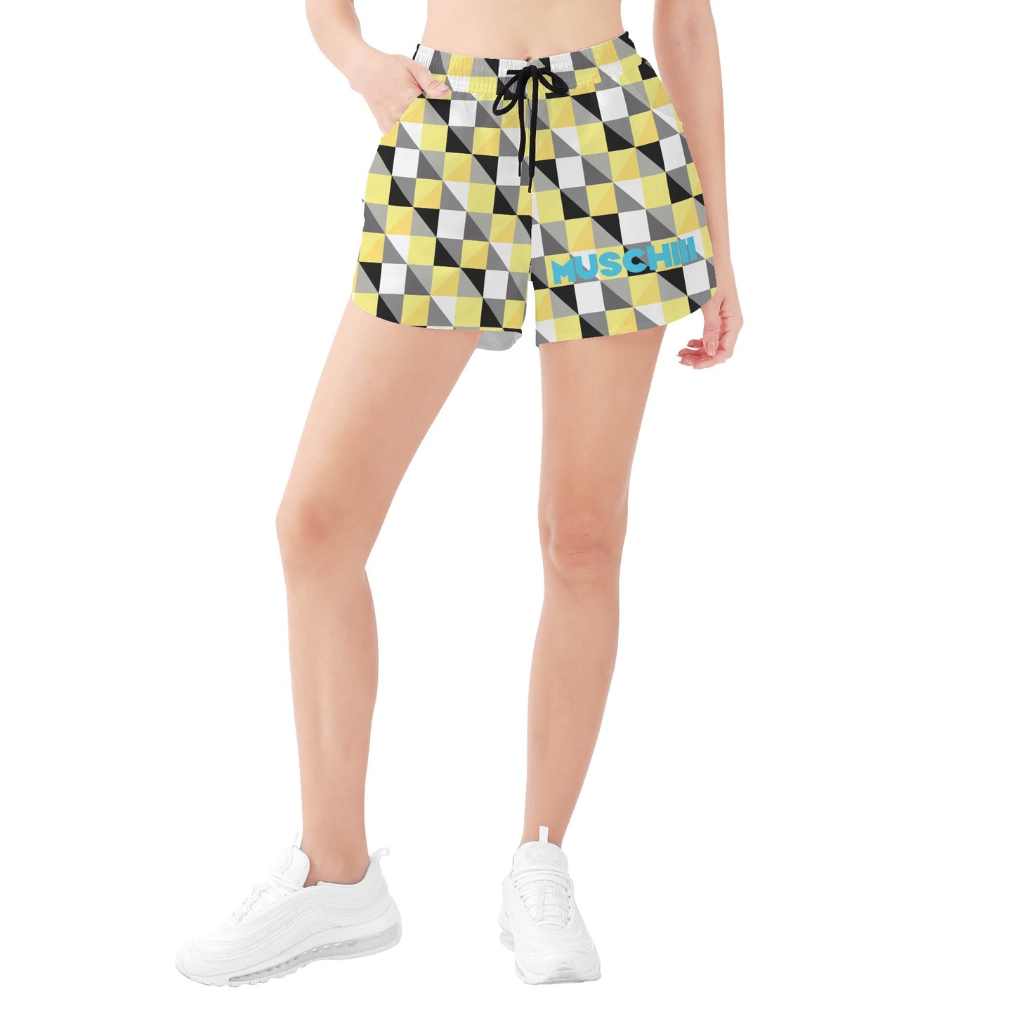 Adjustable Drawstring Womens Shorts for Active Lifestyle & Leisure