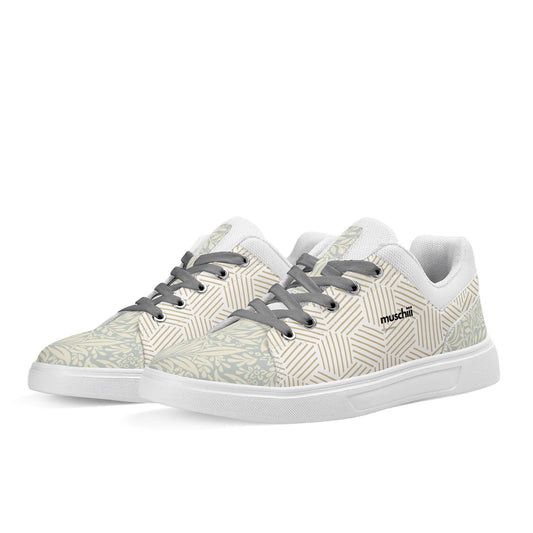 Unisex Lightweight Brand Low Top PU Mesh Sport Shoes
