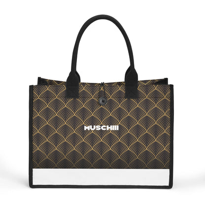Premium 3-Layer Daily Essentials and Travel Tote Bag