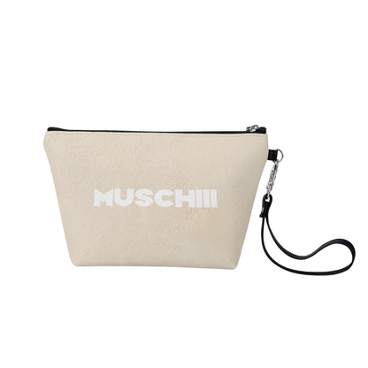 Your beauty travel routine with Muschi Cosmetic Bag Sling Shoulder Travel & Zipper