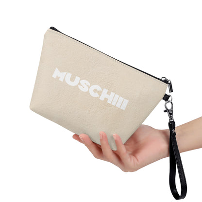 Your beauty travel routine with Muschi Cosmetic Bag Sling Shoulder Travel & Zipper
